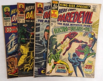 Here Comes Daredevil Lot Of 4