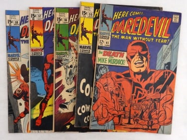Here Comes Daredevil Lot Of 5