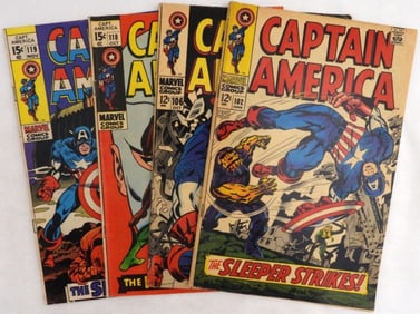 Silver Age Captain America Comics