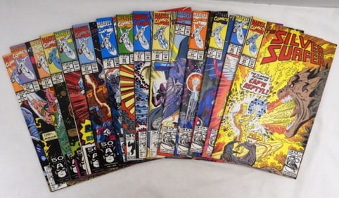 The Silver Surfer Lot Of 15