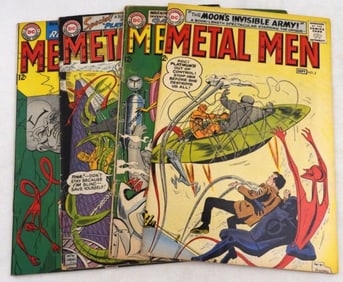 Metal Men 1963 And 1964 DC Comics