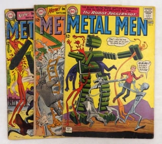 Metal Men 1963 And 1964 DC Comics