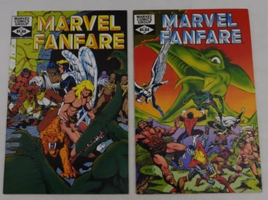 (2) Marvel Fanfare Marvel Comics Group