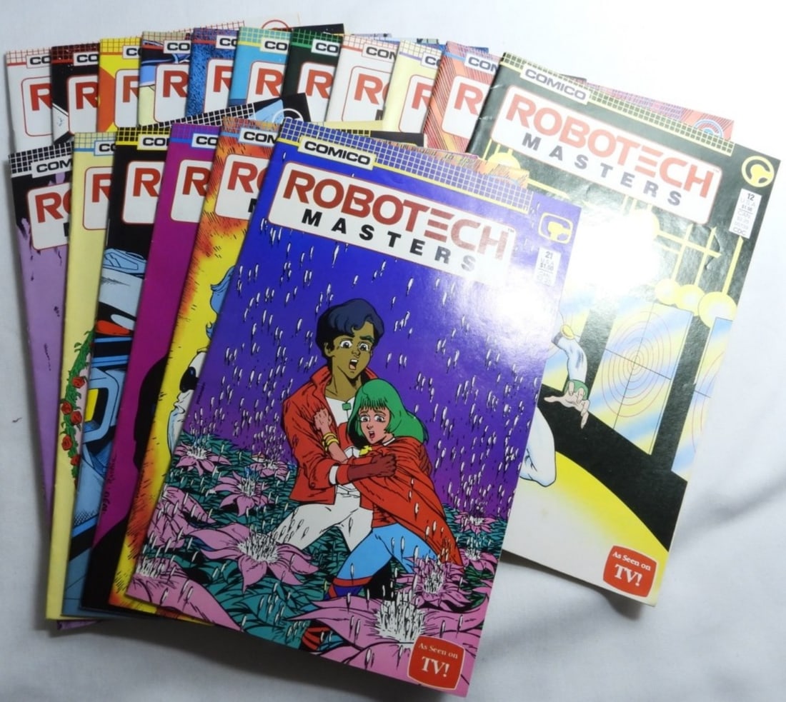 (17) Comico Robotech Masters 1980s Comics (1 of 4)