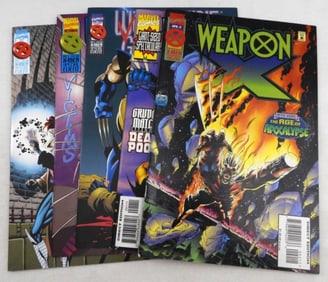 (5) X-Men Weapon X Wolverine And  Gambit