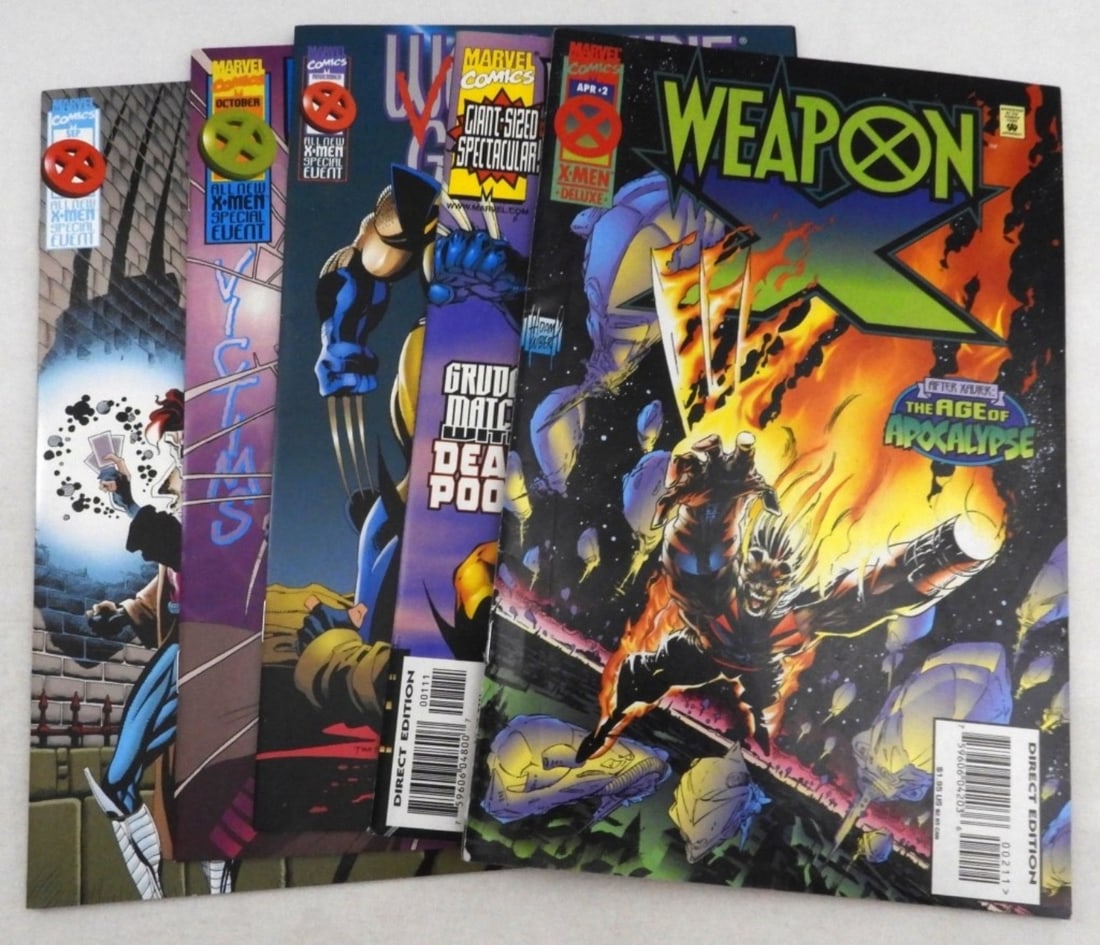 (5) X-Men Weapon X Wolverine And  Gambit (1 of 3)
