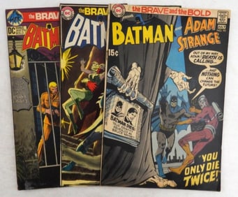 (3) 1970s DC The Brave And The Bold