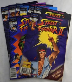 Complete Set 1-8 Street Fighter 1994