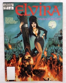 Elvira A Marvel Magazine Oct 1