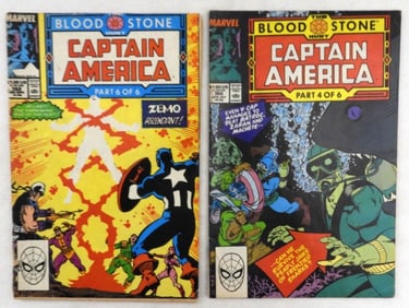 (2) Blood Stone Captain America