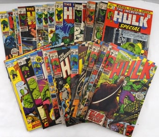 The Incredible Hulk Marvel Comics Lot Of 32