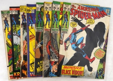 The Amazing Spider-Man Lot Of 8