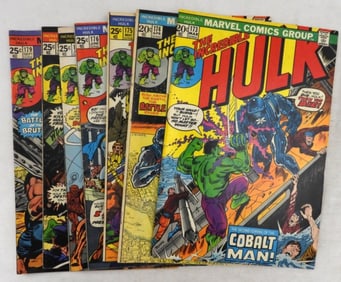 Incredible Hulk Lot Of 7