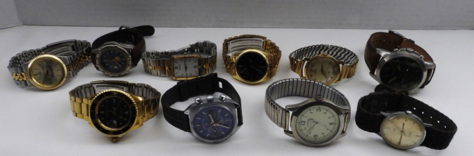 (10) Mixed Lot Of Men's Watches (1 of 1)