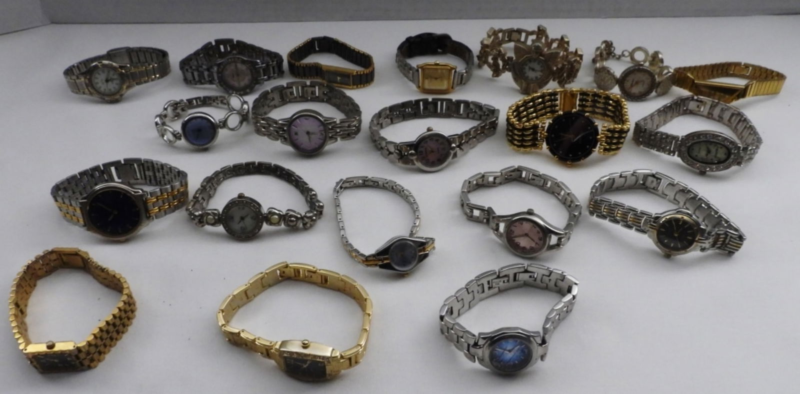 (20) Women's Watches: Watches are not verified, authenticated, or tested in running condition unless specified. Bid Vintage