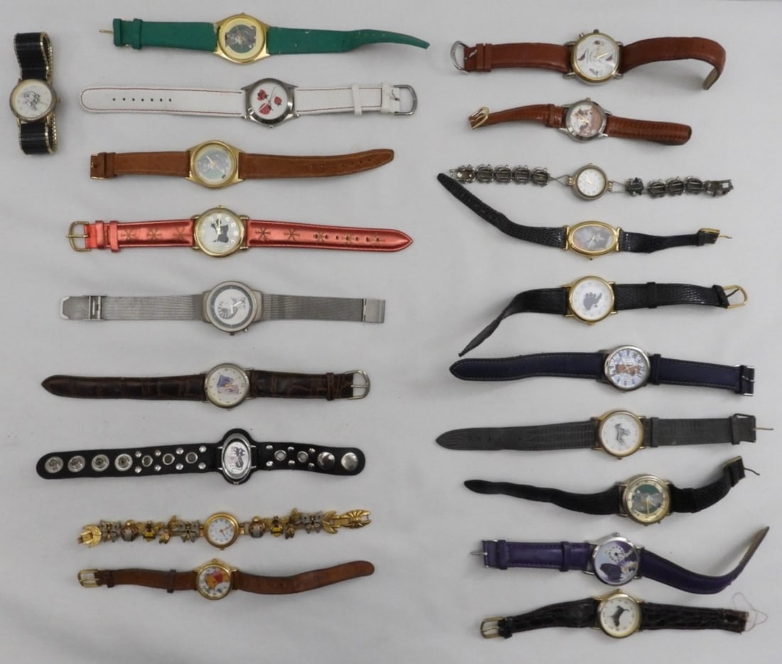 (20) Animal Watches (Dogs, Cats, etc..): Watches are not verified, authenticated, or tested in running condition unless specified Buy now