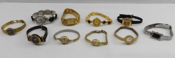 (10) Mixed Band Women's Watches