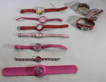 10 Pink & Red Watches