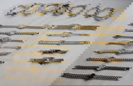 20 Gold-Tone Women's watches