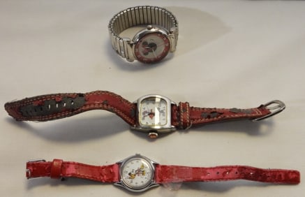 3 Minnie Mouse Watches