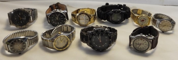 (10) Men's Watches