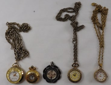 5 Ladies' Pocket Watches