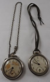 2 Vintage Men's Pocket Watches