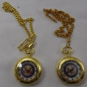 2 President Of The U.S.A Pocket Watches