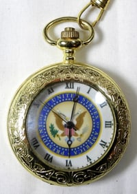 Presidential Seal Pocket Watch
