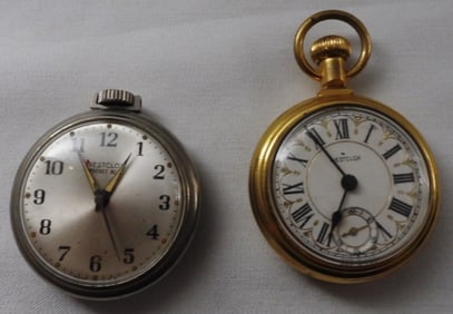 2 Vintage Men's Pocket Watches