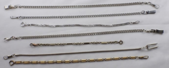 7 Pocket Watch Chains