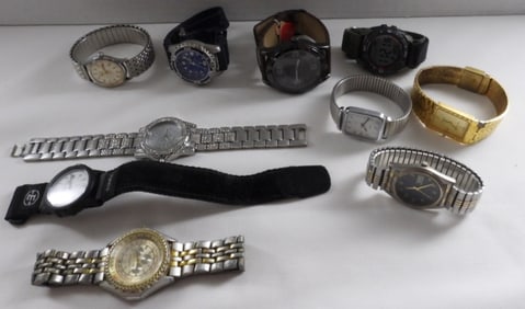 (10) Men's Watches