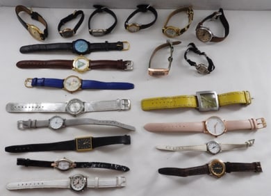 (20) Ladies' Leather Band Watches