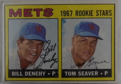 Mets 1967 Rookie Stars TOPPS #581