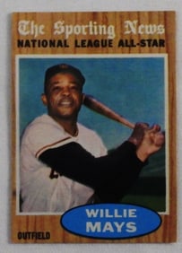 Willie Mays #395 1962 TOPPS Card