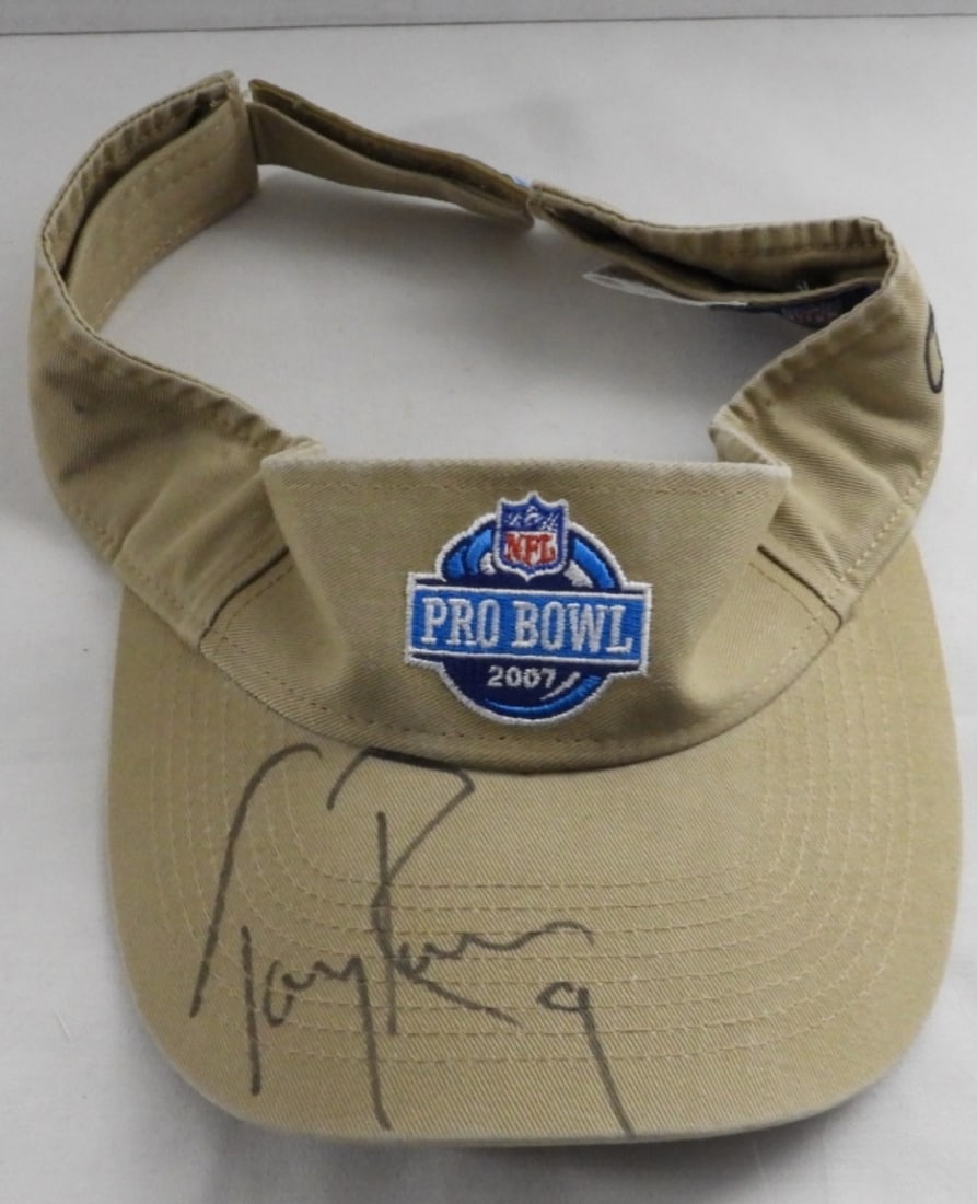 Tony Romo Autographed Pro Bowl Visor: NO COA