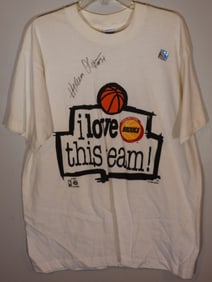 Autographed Houston Rockets T-Shirt