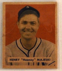 1949 Henry "Heeney" Majeski Bowmen #127