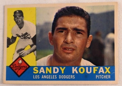 1960 Sandy Koufax Topps #343