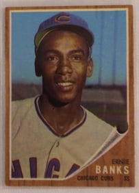 1962 Ernie Banks Topps #25