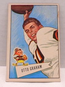 Otto Graham 1952 Cleveland Browns Card