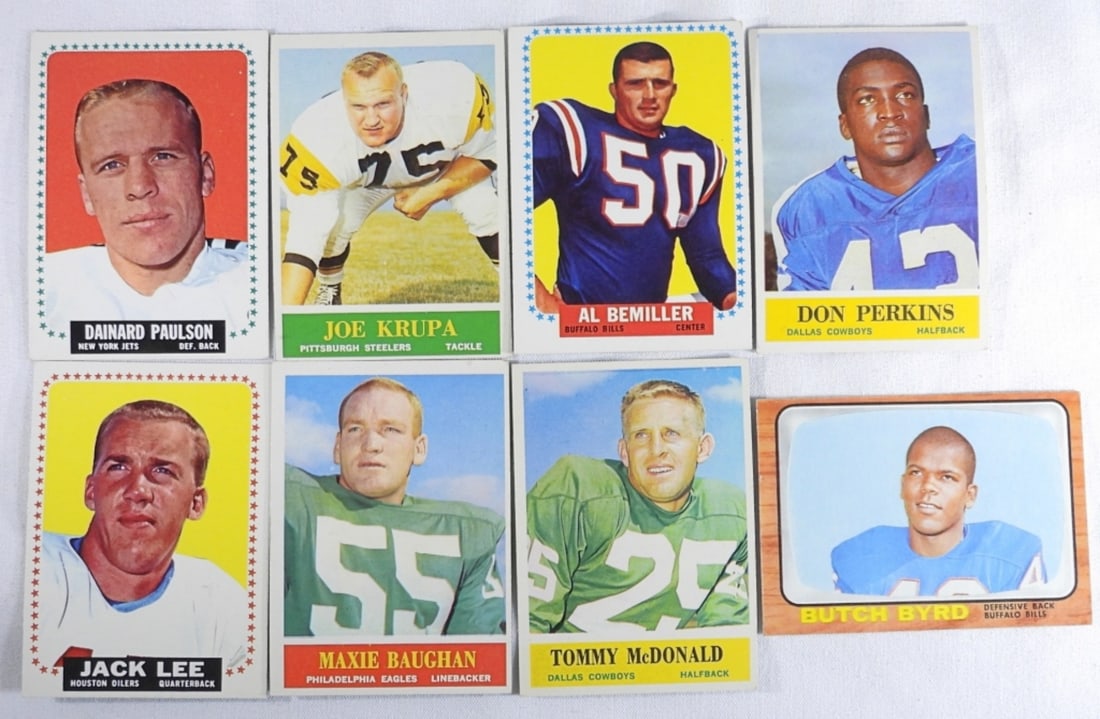 1964 Collection 1966 Butch Byron Cards: Condition varies