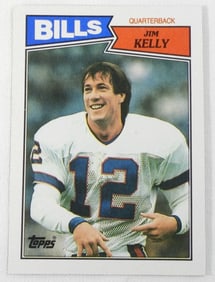 1987 Jim Kelly Football Card