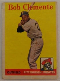 1958 Bob Clemente Topps # 52