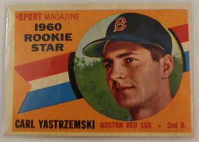 1960 Rookie Star Carl Yastrzemski Topps # 148