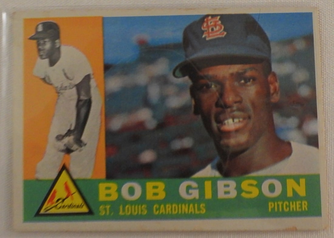 1960 Bob Gibson Topps # 73 (1 of 2)