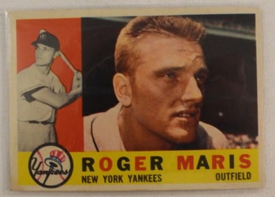 1960 Roger Maris Topps # 377