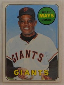 1969 Willie Mays Topps #1 90