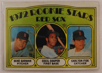 1972 Rookie Stars Red Sox Topps # 79