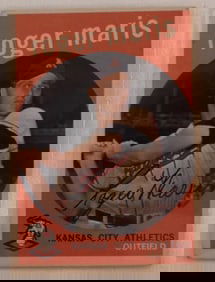 1959 Roger Maris Topps # 202